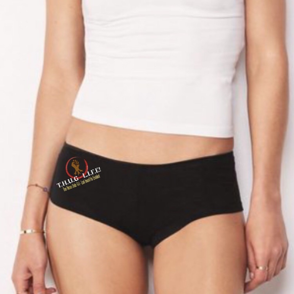 Boy Shorts (T.H.U.G-L.I.F.E! Logo)